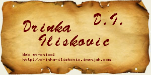 Drinka Ilišković vizit kartica